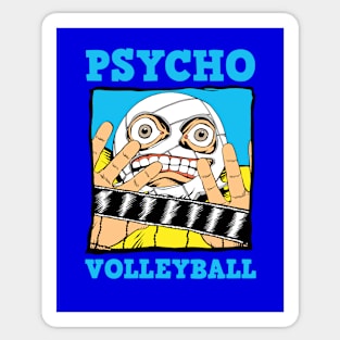 Psycho Volleyball Sticker